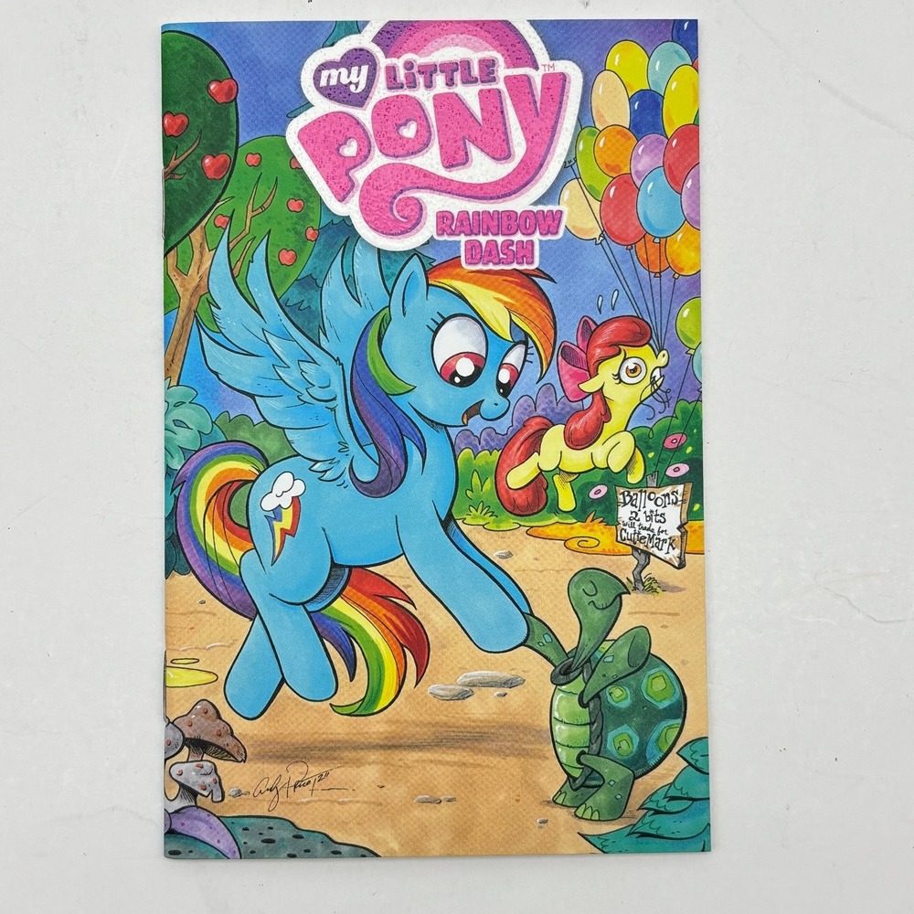 My Little Pony Rainbow Dash IDW Comics Agnes Garbowska Cover Mini Comic